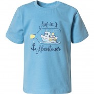 Preisvergleich für Oberteile: Baby T-Shirt  blau Gr. 86 Jungen Kleinkinder