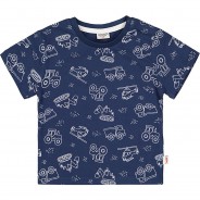 Preisvergleich für Oberteile: Baby T-Shirt  dunkelblau Gr. 86 Jungen Kleinkinder