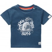 Preisvergleich für Oberteile: Baby T-Shirt T TWISK , Wale blau/weiß Gr. 86 Jungen Kleinkinder