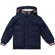 Preisvergleich für Jacken & Outdoorkleidung: Baby Winterjacke  dunkelblau Gr. 98 Jungen Kleinkinder