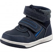 Preisvergleich für Schuhe: Baby Winterstiefel  dunkelblau Gr. 22 Jungen Kleinkinder
