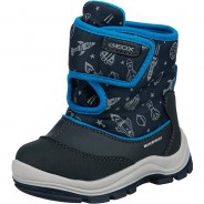 Preisvergleich für Schuhe: Baby Winterstiefel FLANFIL WPF  blau-kombi Gr. 21 Jungen Kleinkinder