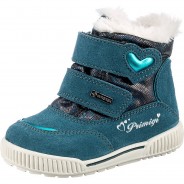 Preisvergleich für Schuhe: Baby Winterstiefel GORE TEX  petrol Gr. 23 Mädchen Kleinkinder
