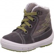 Preisvergleich für Schuhe: Baby Winterstiefel GROOVY  grau/grün Gr. 21 Jungen Kleinkinder
