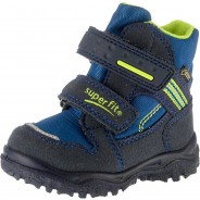 Preisvergleich für Schuhe: Baby Winterstiefel HUSKY1 , Weite M4, GORE-TEX, gefüttert blau Gr. 20 Jungen Kleinkinder
