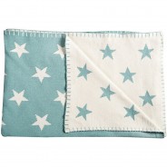 Preisvergleich für Heimtextilien: Babydecke Big Star 95x120 cm grün Gr. one size