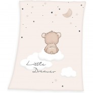 Preisvergleich für Heimtextilien: Babydecke Little Dreamer, 75x100 cm