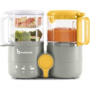 Preisvergleich für Essen & Trinken: Babynahrungszubereiter B.easy grau/orange
