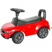Preisvergleich für Kinderfahrzeuge: Babyrutscher VW Kinderfahrzeug mit Sound-Lenkrad rot