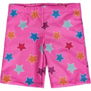 Preisvergleich für Bademode: Badehose UV STARS , Sterne pink Gr. 116/122 Mädchen Kinder