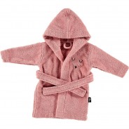 Preisvergleich für Bademode: Bademantel mit Kapuze rosa, 74/80 Mädchen Kleinkinder