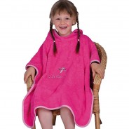 Preisvergleich für Bademode: Badeponcho, Schmetterling pink, 60 x 75 cm Mädchen Kleinkinder