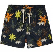 Preisvergleich für Bademode: Badeshorts  anthrazit Gr. 122 Jungen Kinder
