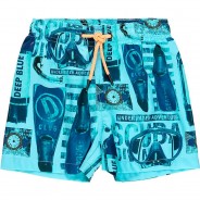 Preisvergleich für Bademode: Badeshorts  blau-kombi Gr. 128 Jungen Kinder
