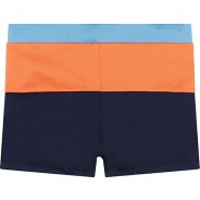 Preisvergleich für Bademode: Badeshorts mit Blockstreifen Badeshorts dunkelblau Gr. 104 Jungen Kinder