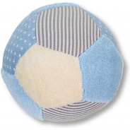 Preisvergleich für Babyspielzeug: Ball blau/ecru Babybälle bunt