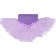 Preisvergleich für Sportbekleidung: Ballett Tutu Rock Pia, 3 Lagen Tüll Ballettröcke  flieder Gr. 92/98 Mädchen Kleinkinder