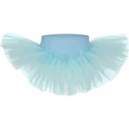 Preisvergleich für Sportbekleidung: Ballett Tutu Rock Pia, 3 Lagen Tüll Ballettröcke  hellblau Gr. 92/98 Mädchen Kleinkinder