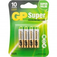 Preisvergleich für Zubehör Kinderelektronik: Batterien 4er Blister (AAA, Micro, LR 03, AM-4, UM-4)