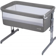 Preisvergleich für Babybetten: Safety 1st Beistellbett Calidoo Warm Grey