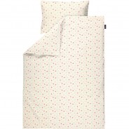 Preisvergleich für Babybettwäsche: Bettwäsche Organic Cotton Rose Garden, 100 x 135 + 40 x 60 cm