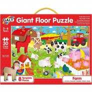Preisvergleich für Puzzle: Bodenpuzzle 33T Farm 60x90cm