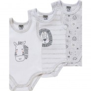 Preisvergleich für Strampler & Spieler: Body 3er Pack weiß-kombi Gr. 68