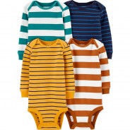 Preisvergleich für Strampler & Spieler: Body 4er Pack  mehrfarbig Gr. 62 Jungen Baby