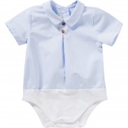 Preisvergleich für Strampler & Spieler: Body  blau Gr. 68 Jungen Baby