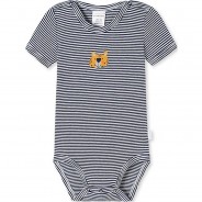 Preisvergleich für Strampler & Spieler: Body  dunkelblau Gr. 74 Jungen Baby