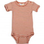Preisvergleich für Strampler & Spieler: Body kurzarm Wolle/Seide Bodys Kinder rot Gr. 98/104  Kleinkinder