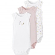 Preisvergleich für Strampler & Spieler: Body NBFBODY 3er Pack  lila Gr. 86 Mädchen Kinder