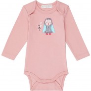Preisvergleich für Strampler & Spieler: Body YVON RETRO, Eulen rosa Gr. 80 Mädchen Kinder