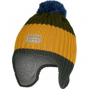 Preisvergleich für Mützen & Accessoires: Bommelmütze LWANVIK 701  oliv Gr. 50-52 Jungen Kinder