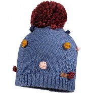 Preisvergleich für Mützen & Accessoires: Bommelmütze  mehrfarbig Gr. 51-53 Mädchen Kinder