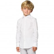 Preisvergleich für Oberteile: Boys White Knight Hemd T-Shirts  weiß Gr. 92/98 Jungen Kinder