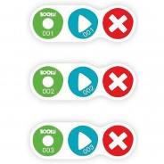Preisvergleich für Basteln & Gestalten: Buch - BOOKii 120 Aufnahme-Sticker