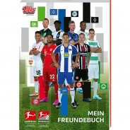 Preisvergleich für Basteln & Gestalten: Buch - Das offizielle Fußball Bundesliga Freundebuch von topps