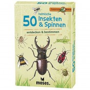 Preisvergleich für Kinderbücher: Buch - Expedition Natur: 50 heimische Insekten & Spinnen entdecken & bestimmen