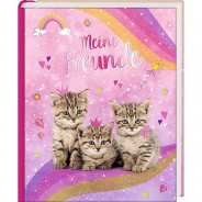 Preisvergleich für Tagebücher & Freundebücher: Buch - Freundebuch - Cosmic School - Meine Freunde (Kätzchen)