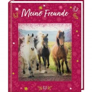 Preisvergleich für Tagebücher & Freundebücher: Buch - Freundebuch - Pferdefreunde - Meine Freunde