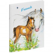 Preisvergleich für Tagebücher & Freundebücher: Buch - Freundebuch süßes Fohlen 60S