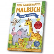 Preisvergleich für Basteln & Gestalten: Buch - Mein zauberhaftes Malbuch - Welt der Tierkinder
