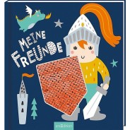 Preisvergleich für Tagebücher & Freundebücher: Buch - Meine Freunde - Ritter (mit Wendepailletten)