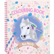 Preisvergleich für Malen & Zeichnen: Buch - Miss Melody Malbuch mit Fellapplikation