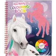 Preisvergleich für Malen & Zeichnen: Buch - Miss Melody Malbuch mit Pailletten