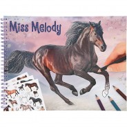 Preisvergleich für Malen & Zeichnen: Buch - Miss Melody Pferde Malbuch