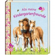 Preisvergleich für Tagebücher & Freundebücher: Buch - Pferdefreunde - Alle meine Kindergartenfreunde