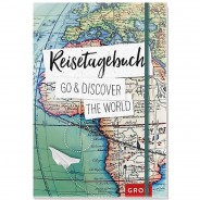 Preisvergleich für Tagebücher & Freundebücher: Buch - Reisetagebuch Go & discover the world