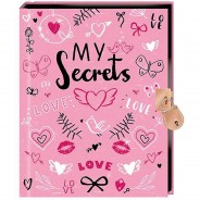 Preisvergleich für Tagebücher & Freundebücher: Buch - Tagebuch mit Schloss My Secrets